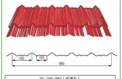 Corrugated Steel Sheet 25-196-980