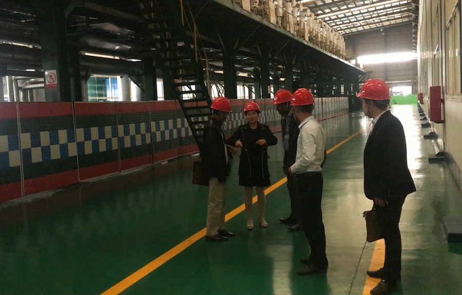 Sri Lanka Customer Visit Hengze Factory